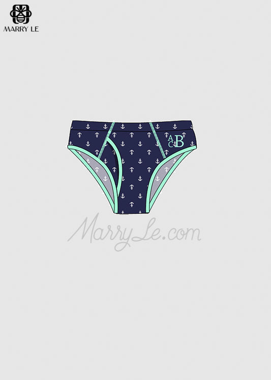 ABC MONOGRAM DIGITAL PRINTED MAN UNDERWEAR - MD283