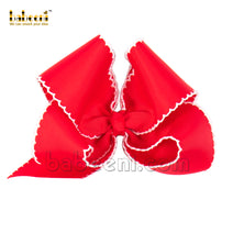 Zigzag red bow - HB 100