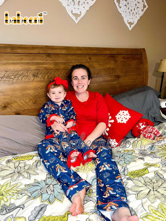 Christmas printed clothing