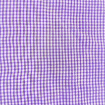 XB9 - Purple gingham seersucker (55 meters are available)