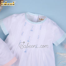 Pintuck matching dress for twins – GS 11