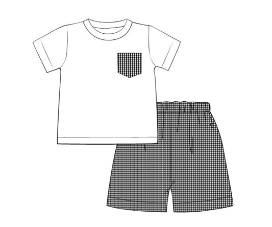 B28.0 - Black gingham