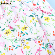 Wildflower printed girl bubble  DR 3284