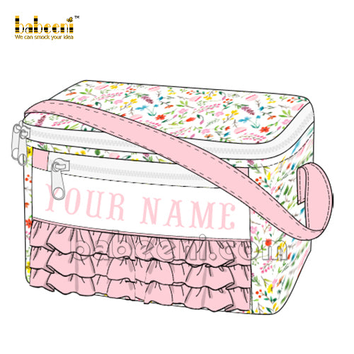 Custom name smocked lunch box - LB 12