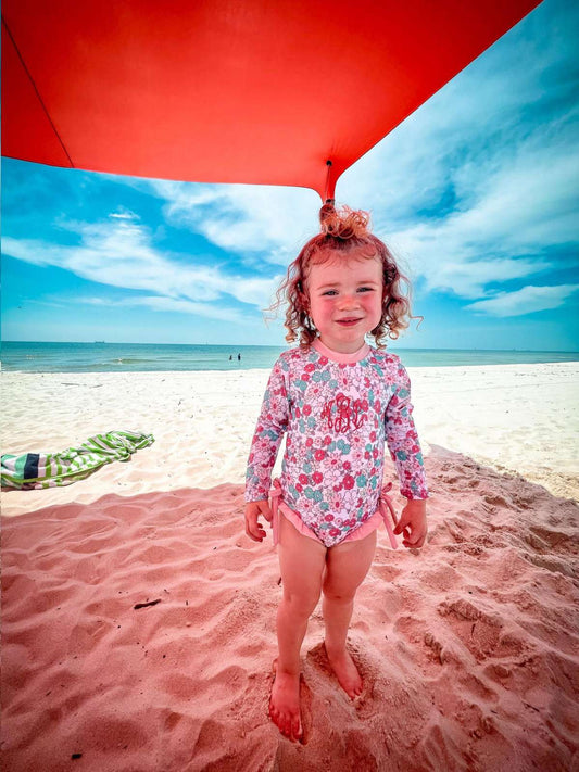 Lovely baby girl swimsuit