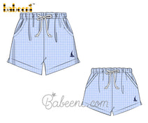 Name monogram daddy & boy short – DM 13