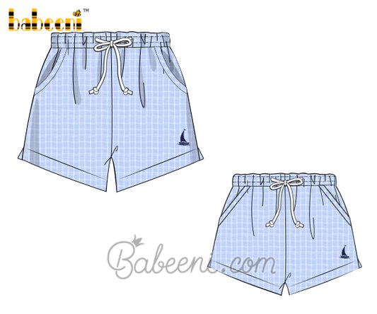 Name monogram daddy & boy short – DM 13