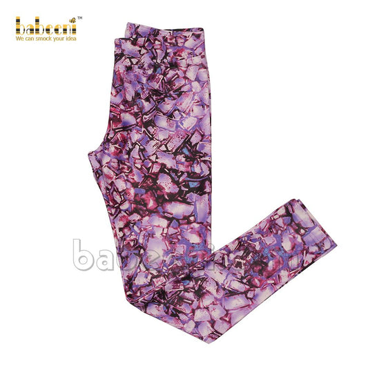 Pretty mommy and baby mosaic leggings - MM 70