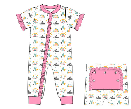 K353- Rainbow, heart knit printing 4.0