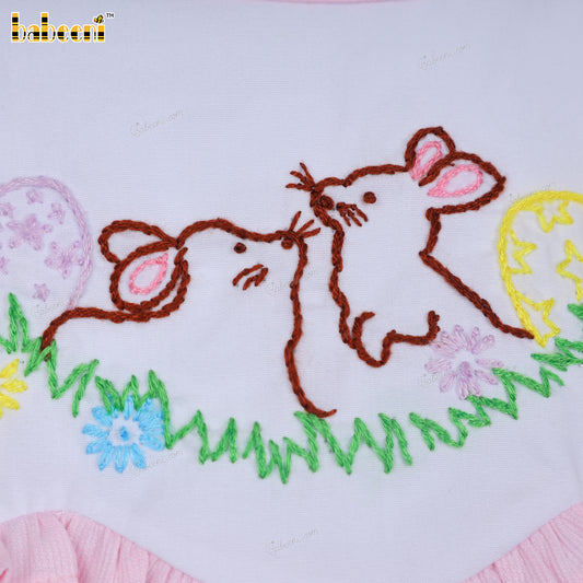 Fancy Dress Easter theme hand embroidery - DR4150