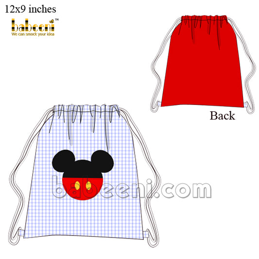 Mickey applique children bags – KB 50