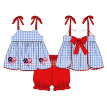 Patriotic girl outfit for Independence Day - DR 2756