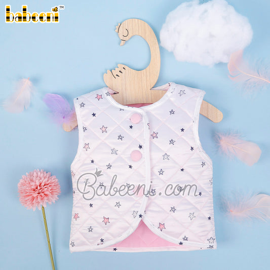 Star printed children coat for little babies – QC 90