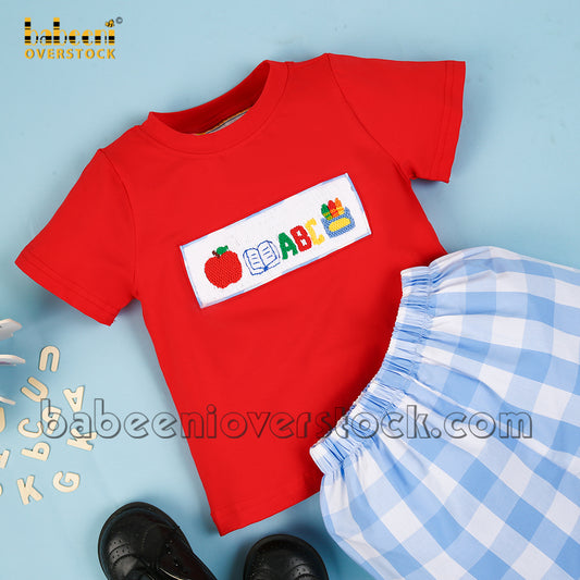 Adorable School Boy Short Set - BC1148