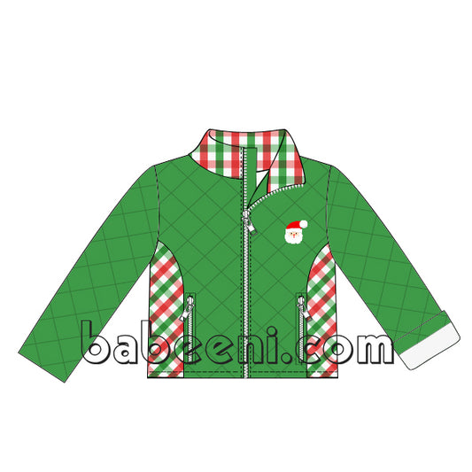 Delightful Santa Quilted Coat for Infants - QC 39