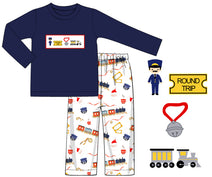 F135- Polar Express items woven printing 4.0