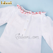 Christmas embroidery baby set clothing - DR 3497