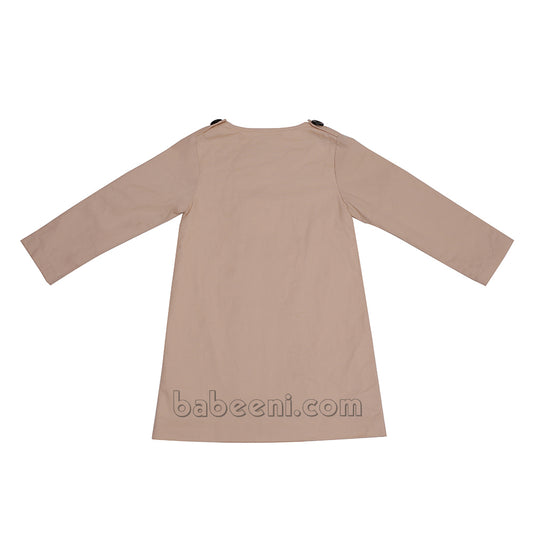 Stylish Little Boy Creamy Coat- CT 25