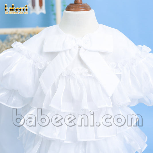 White Chiffon princess dress – DR 3271