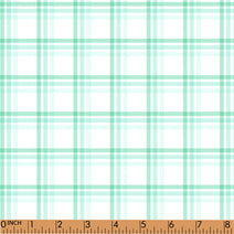 PP192 - mint white plaid 1 print 4.0