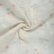 LE21 - New floral printing on lace fabric