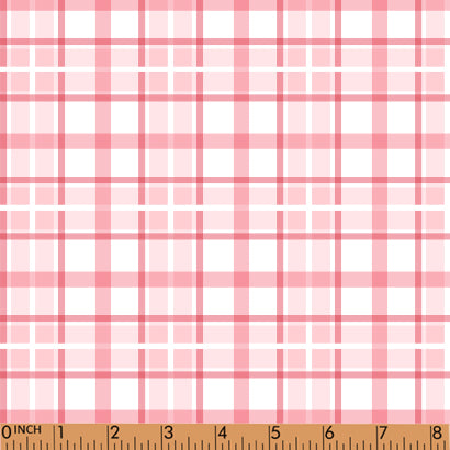 PP190 - pink white plaid 2 print 4.0