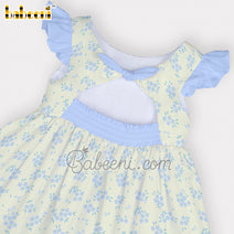 Flower embroidery baby dress – DR 3392