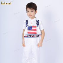 Timeless Khaki Shortall for Boys - BC1328