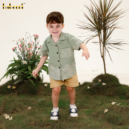 BC1447 - Safari Leaf Boys Set