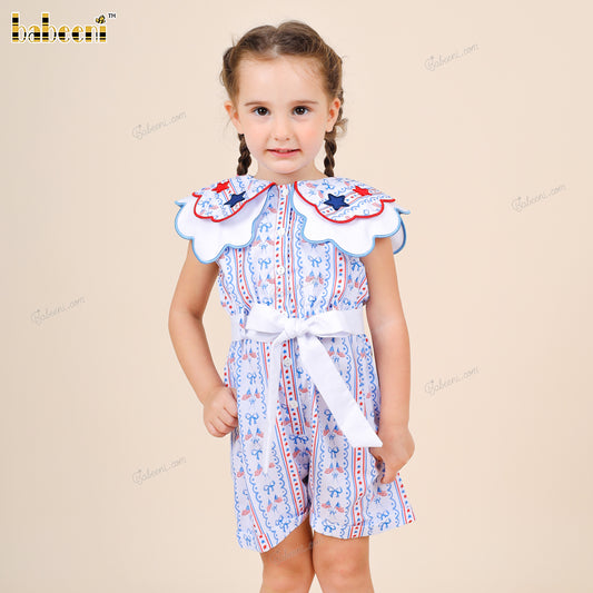 Playful One-Piece Romper for Girls - DR4260