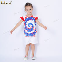 Patriotic Girls’ Shorts Set - DR4261