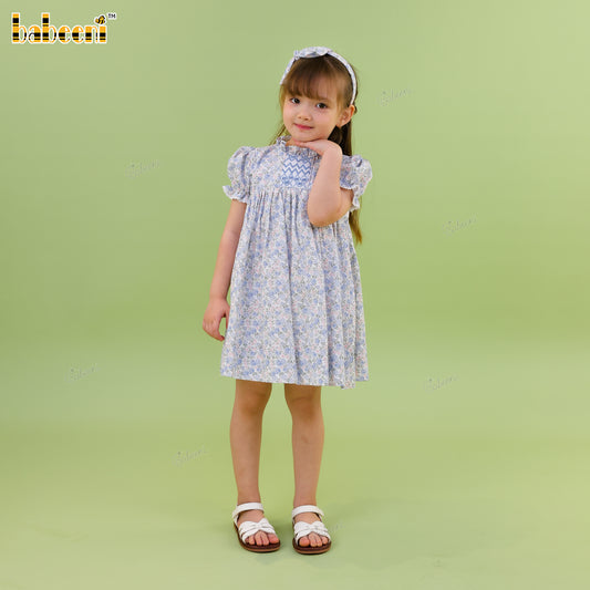 DR4548 - Bluebell Smocked Garden Dress