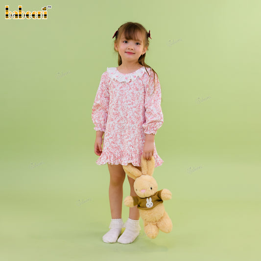 DR4552 - Rose Whisper Ruffle Dress