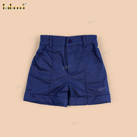 DR4580 – Classic Navy Khaki Shorts for Boys