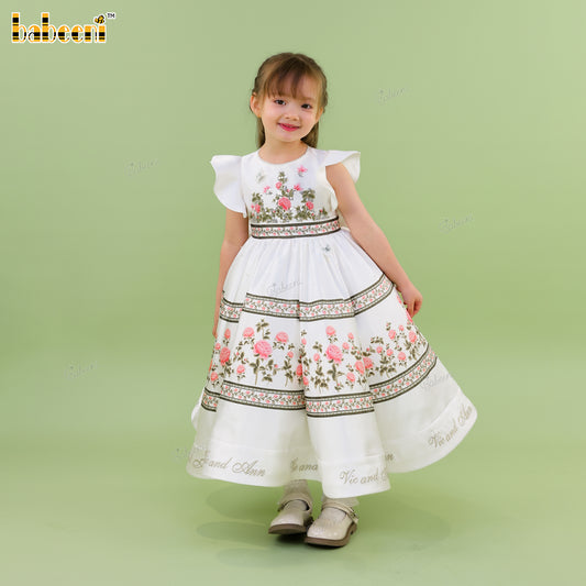 FC014 - Vintage Rose Garden Dress