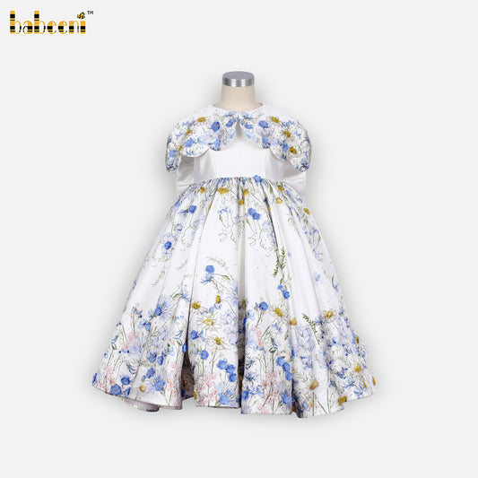 FC016 - Blue Meadow Blossom Dress