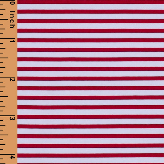 K451 - 3mm red stripe ECO print