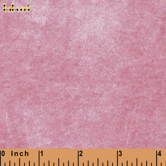 N27- pink velvet fabric