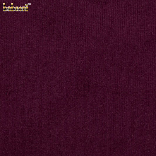 N84 - Dark Red Cotton Terry