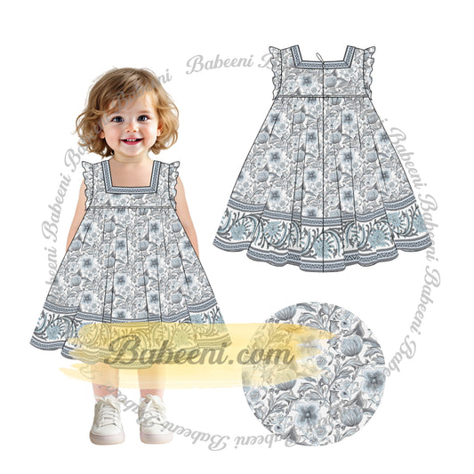 PP1007 - Lady pattern 2026 fabric ECO printing