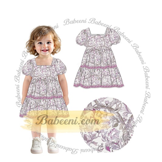 PP1014 - Lady pattern 2026 fabric ECO printing