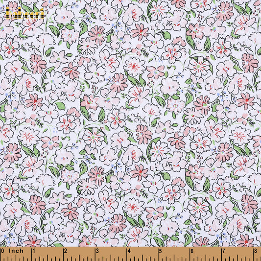 PP1061 – Pink Garden Floral Fabric
