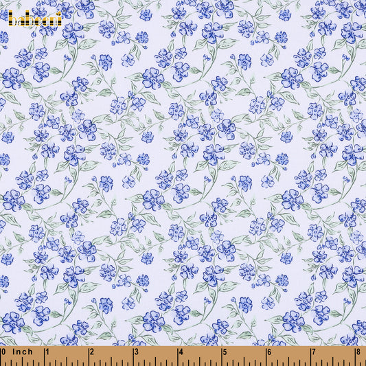 PP1063 – Blue Blossom Print Fabric