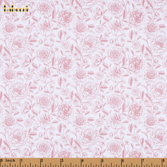 PP1065 – Vintage Rose Print Fabric