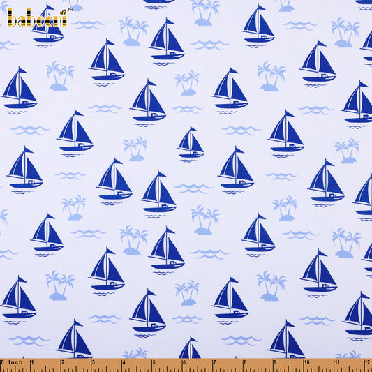 PP1070 - Nautical Sailboat Fabric