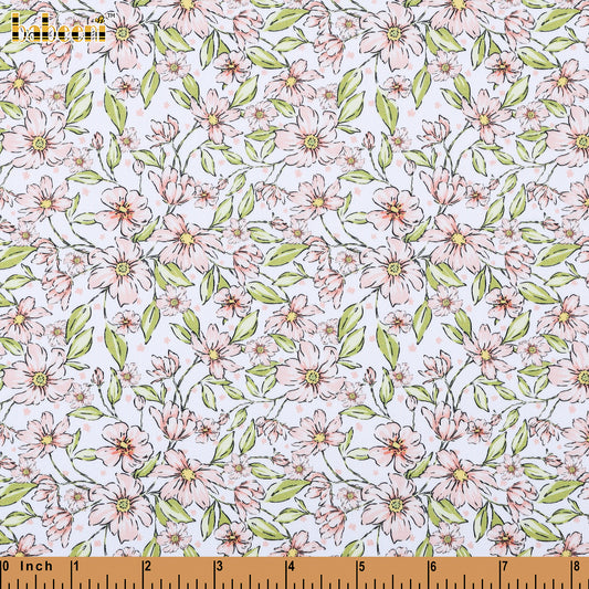 PP1073 - Pastel Meadow Floral Fabric