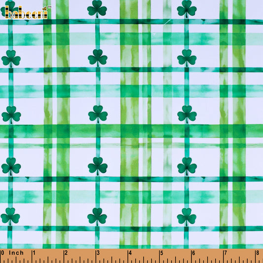 PP1088-Lucky Clover Plaid