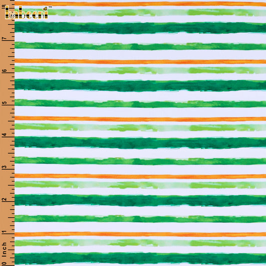 PP1090- Green & Gold Stripe