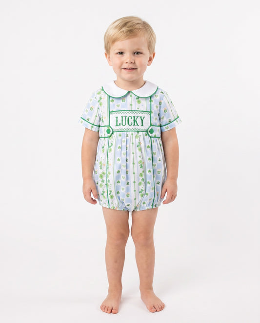 BC1487 - Shamrock Classic Bubble Romper