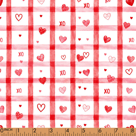 PP1104 - Red Heart Gingham